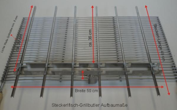 Maße fertig Aufgebaut